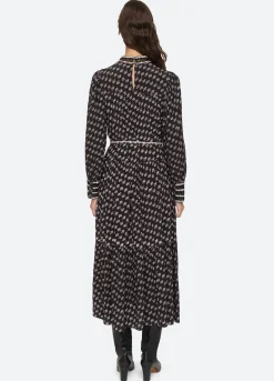 Sea New York Ada L/S Dress Black Flash Sale