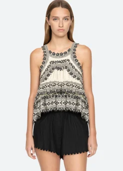 Sea New York Amina Tank Cream Sale