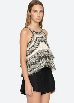 Sea New York Amina Tank Cream Sale
