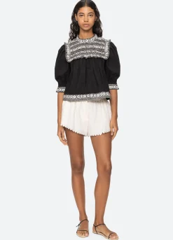 Sea New York Amina Top Black Discount