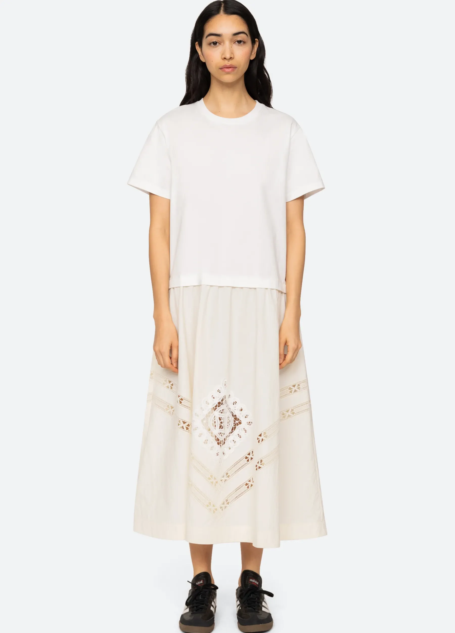 Sea New York Anisley Dress Cream New