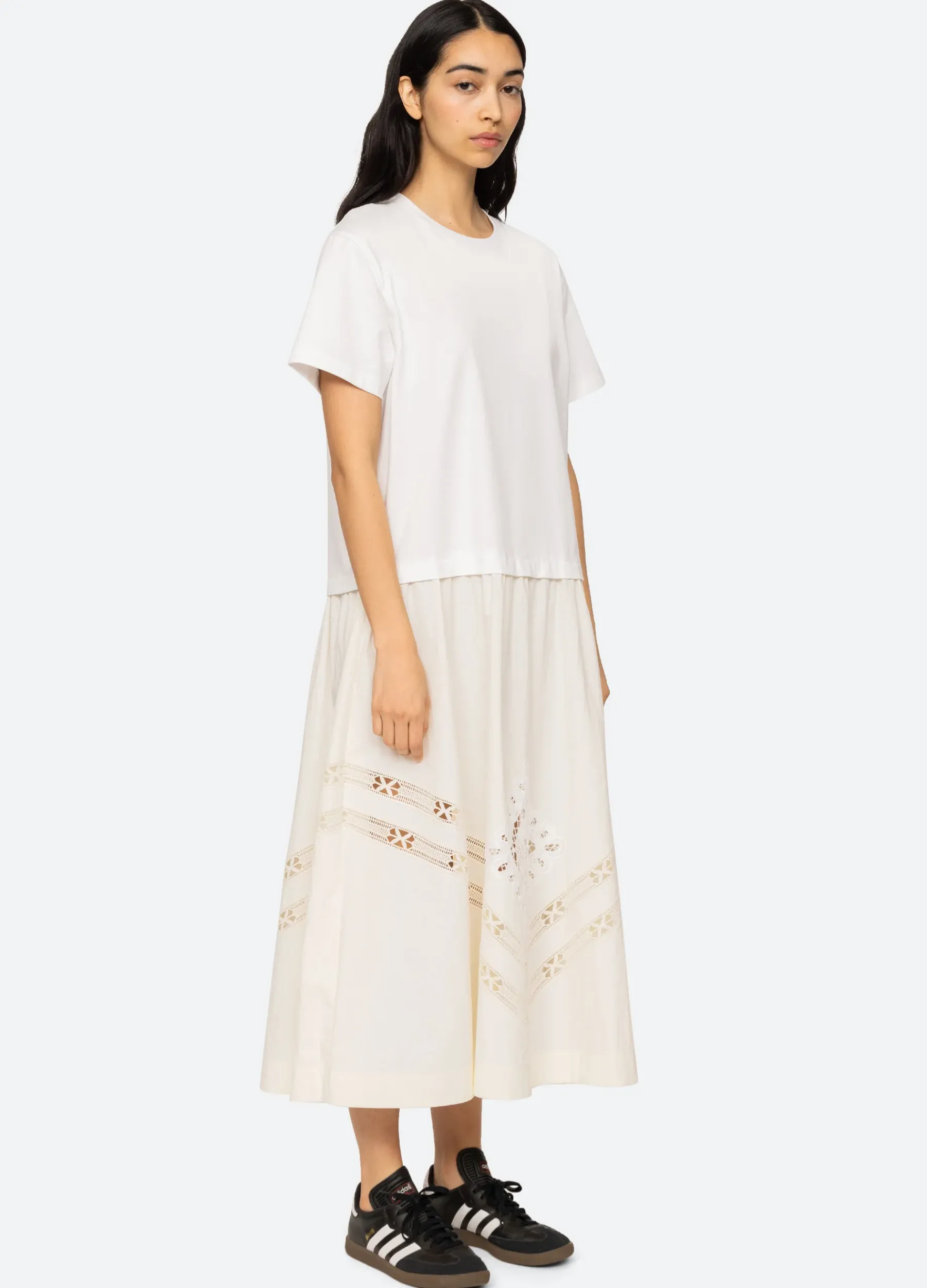 Sea New York Anisley Dress Cream New