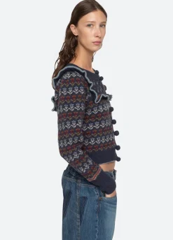 Sea New York Anna Cardigan Multi Best Sale