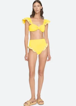Sea New York Arabella Bikini Bottom Yellow Fashion