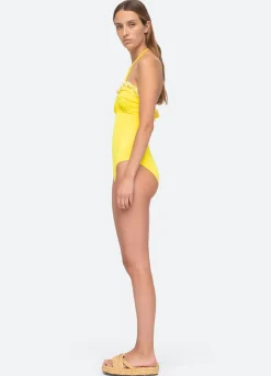 Sea New York Arabella One Piece Yellow Store