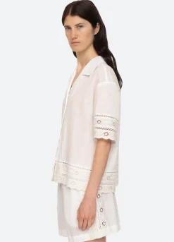 Sea New York Arabella S/S Top White New