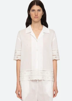 Sea New York Arabella S/S Top White New