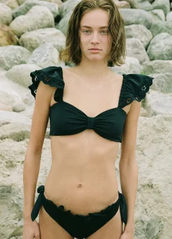 Sea New York Arabella Tie Bottom Black Flash Sale