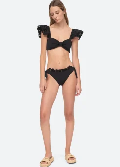 Sea New York Arabella Tie Bottom Black Flash Sale