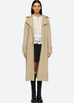 Sea New York Asta Coat Tan Shop