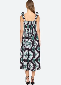 Sea New York Aveline Dress Teal Clearance