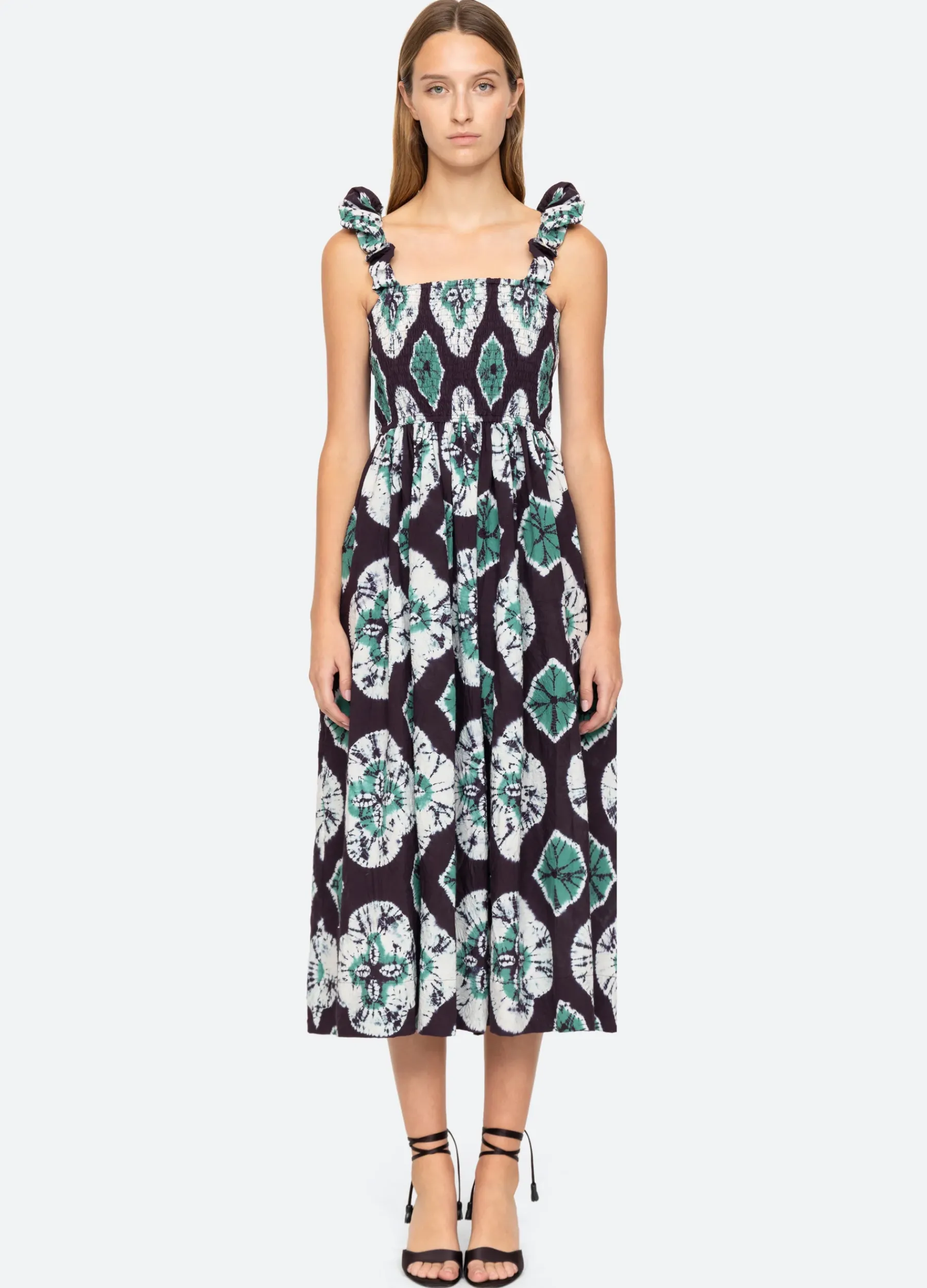 Sea New York Aveline Dress Teal Clearance