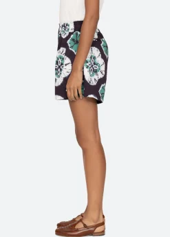 Sea New York Aveline Shorts Teal Discount