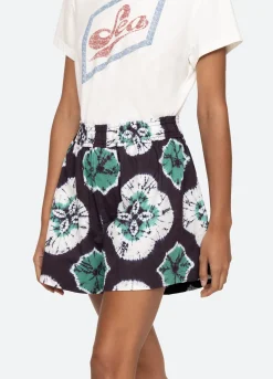 Sea New York Aveline Shorts Teal Discount
