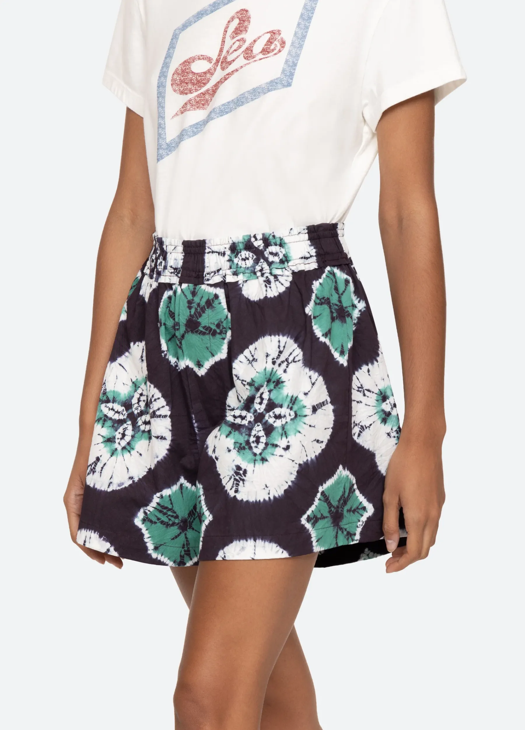 Sea New York Aveline Shorts Teal Discount