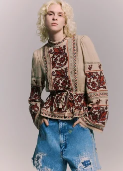 Sea New York Beena L/S Top Taupe Cheap