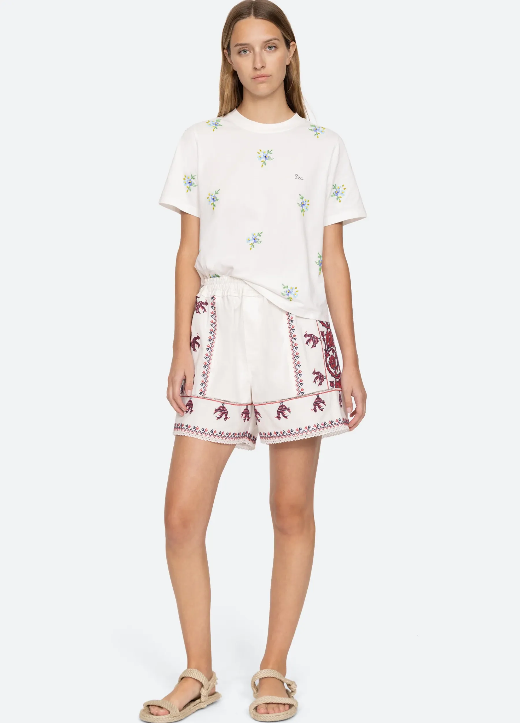 Sea New York Beena Shorts White Cheap