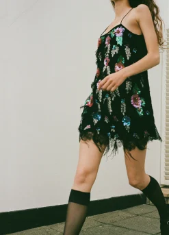 Sea New York Bethany Slip Dress Multi Sale