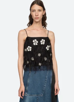 Sea New York Bethany Tank Black Outlet
