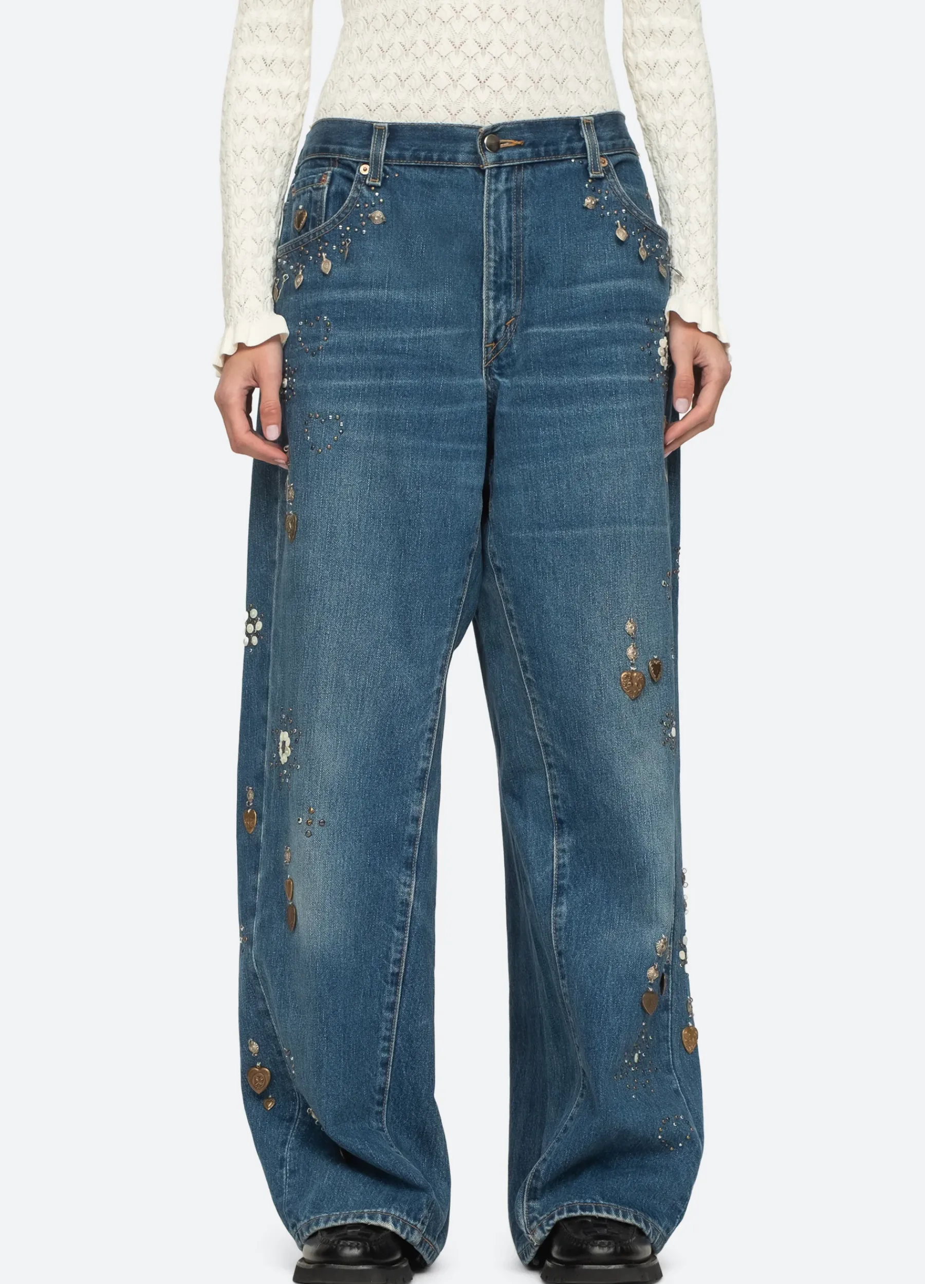 Sea New York Betina Jeans Blue Flash Sale