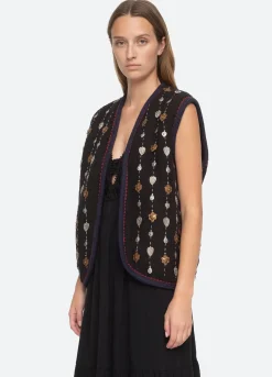 Sea New York Betina Vest Black Hot