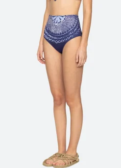 Sea New York Blythe Bikini Bottom Blue Discount