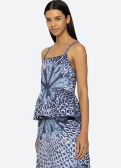 Sea New York Blythe Tank Blue Store