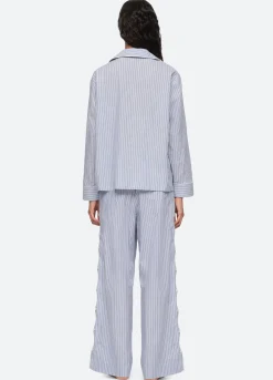 Sea New York Bree PJ Set Blue Shop