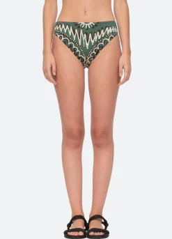 Sea New York Charlough Bikini Bottom Green Store