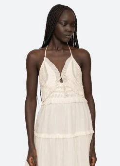 Sea New York Cole Dress Cream Outlet