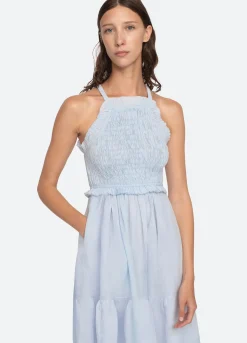 Sea New York Cole Smocked Dress Best