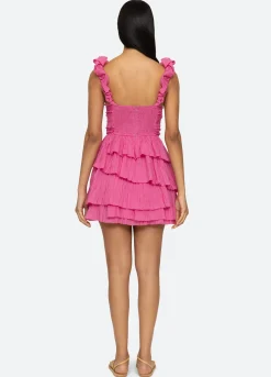 Sea New York Cole Tiered Dress Cheap