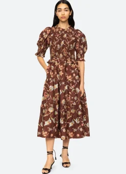 Sea New York Cordelia Smocked Dress Multi Fashion