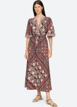 Sea New York Danae S/S Dress Red Fashion