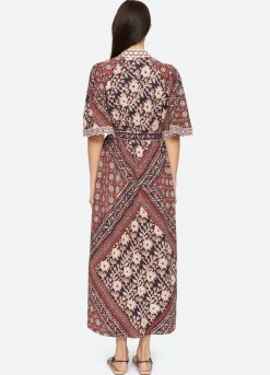 Sea New York Danae S/S Dress Red Fashion