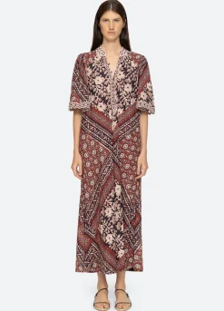 Sea New York Danae S/S Dress Red Fashion