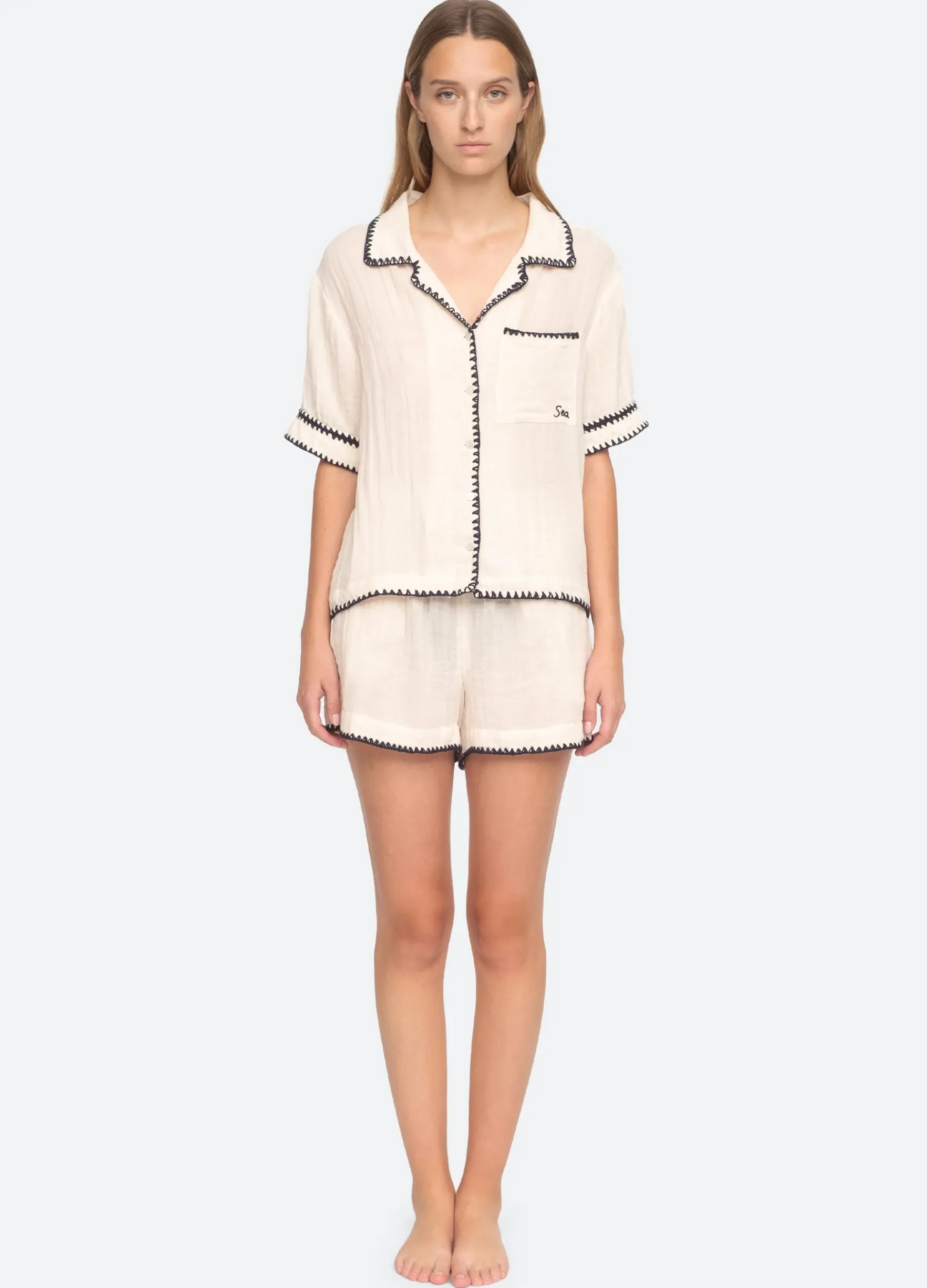 Sea New York Desiree PJ Set Cream Discount