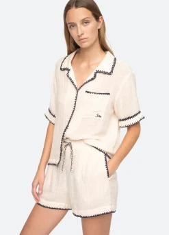 Sea New York Desiree PJ Set Cream Discount