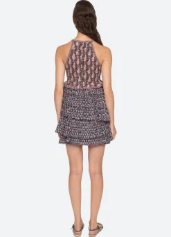 Sea New York Donna Tiered Dress Multi Best Sale
