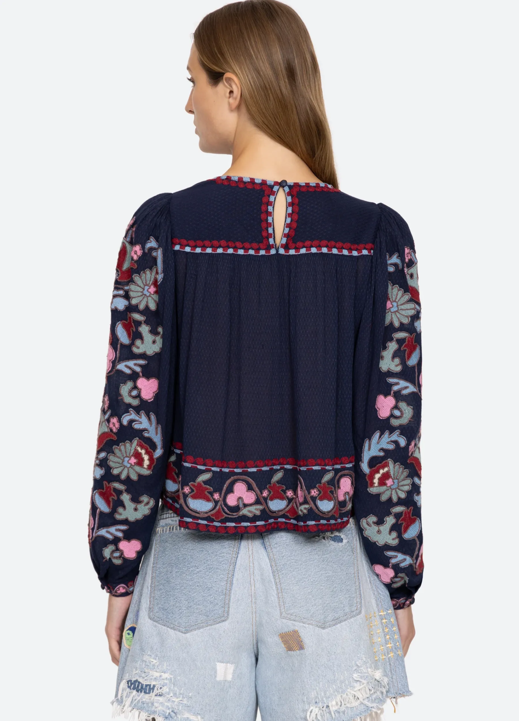 Sea New York Eclisse L/S Top Navy Shop