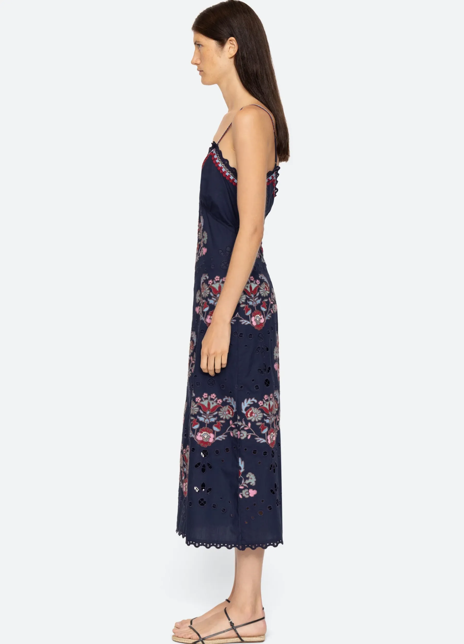 Sea New York Eclisse Slip Dress Navy Online