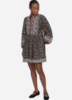 Sea New York Everly L/S Dress Black Sale