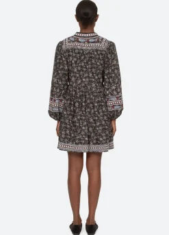 Sea New York Everly L/S Dress Black Sale
