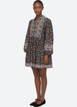 Sea New York Everly L/S Dress Black Sale