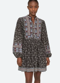 Sea New York Everly L/S Dress Black Sale