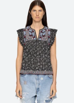 Sea New York Everly Tank Black Cheap