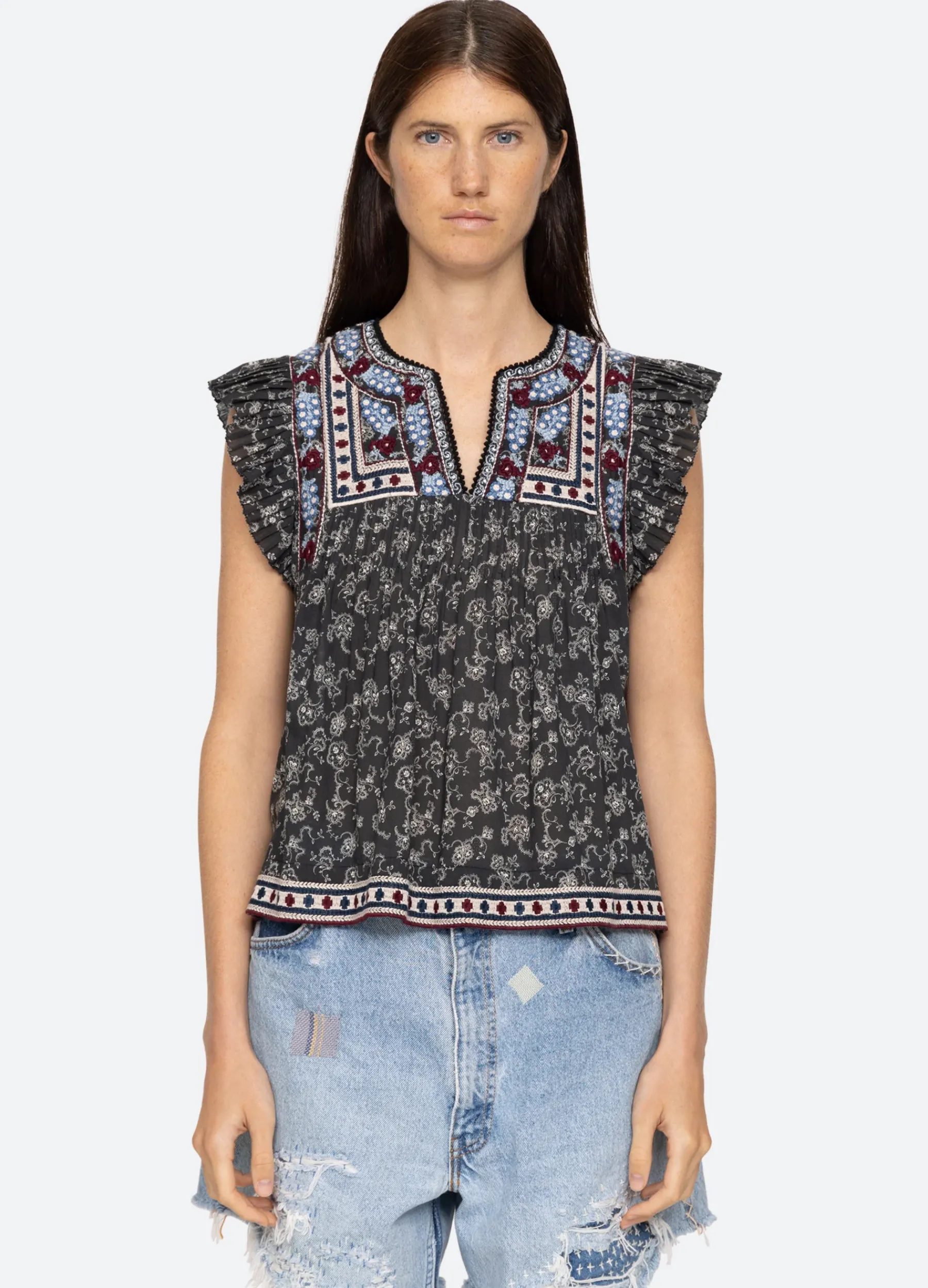 Sea New York Everly Tank Black Cheap