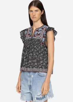 Sea New York Everly Tank Black Cheap