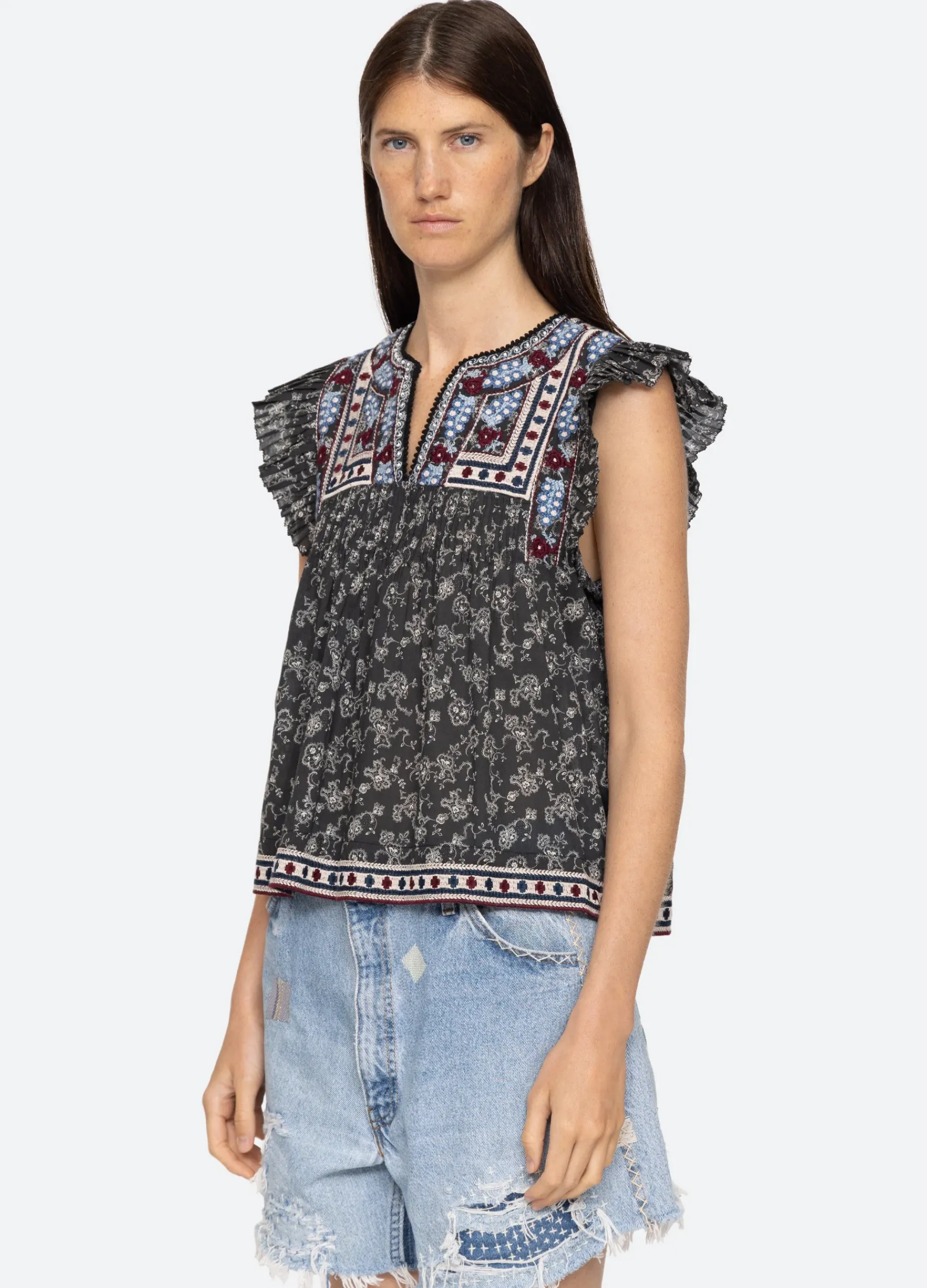 Sea New York Everly Tank Black Cheap