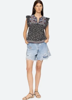 Sea New York Everly Tank Black Cheap